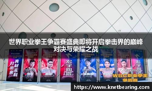 世界职业拳王争霸赛盛典即将开启拳击界的巅峰对决与荣耀之战