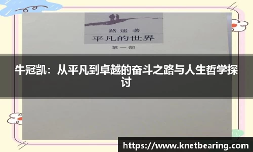 牛冠凯：从平凡到卓越的奋斗之路与人生哲学探讨